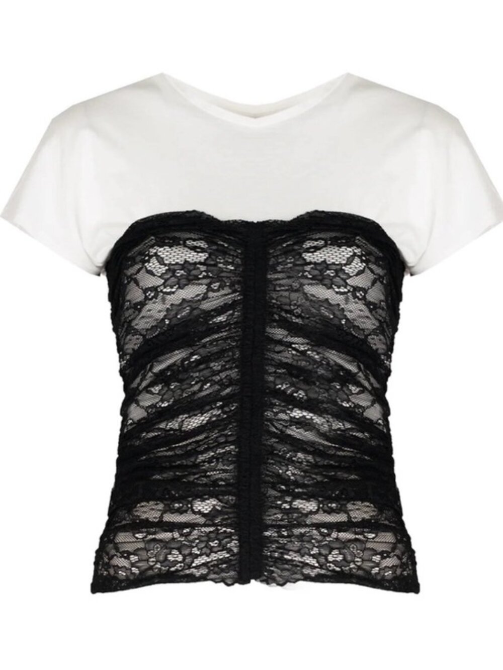 Pinko Lace Corset Tee